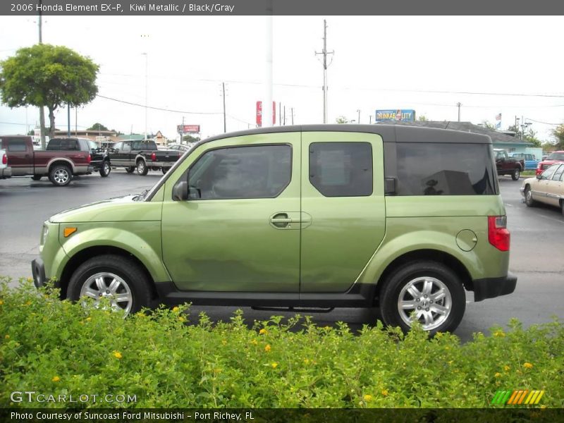 Kiwi Metallic / Black/Gray 2006 Honda Element EX-P