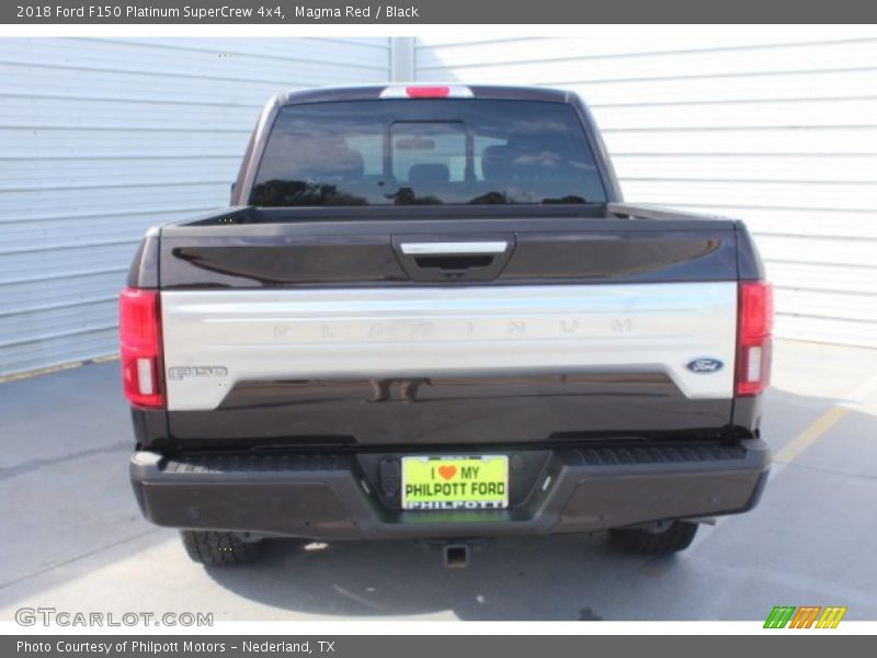 Magma Red / Black 2018 Ford F150 Platinum SuperCrew 4x4