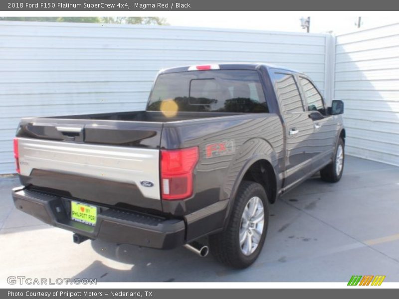 Magma Red / Black 2018 Ford F150 Platinum SuperCrew 4x4