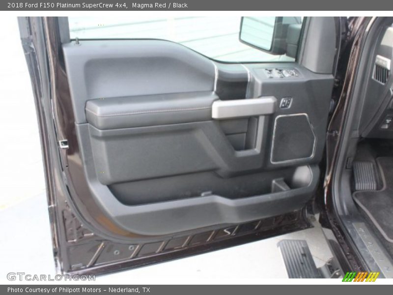Magma Red / Black 2018 Ford F150 Platinum SuperCrew 4x4