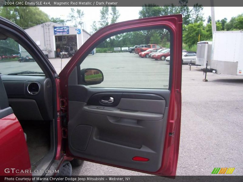 Magnetic Red Metallic / Dark Pewter 2004 GMC Envoy SLE 4x4