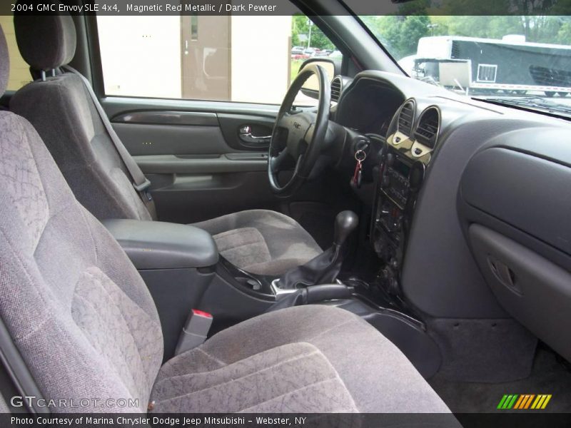 Magnetic Red Metallic / Dark Pewter 2004 GMC Envoy SLE 4x4