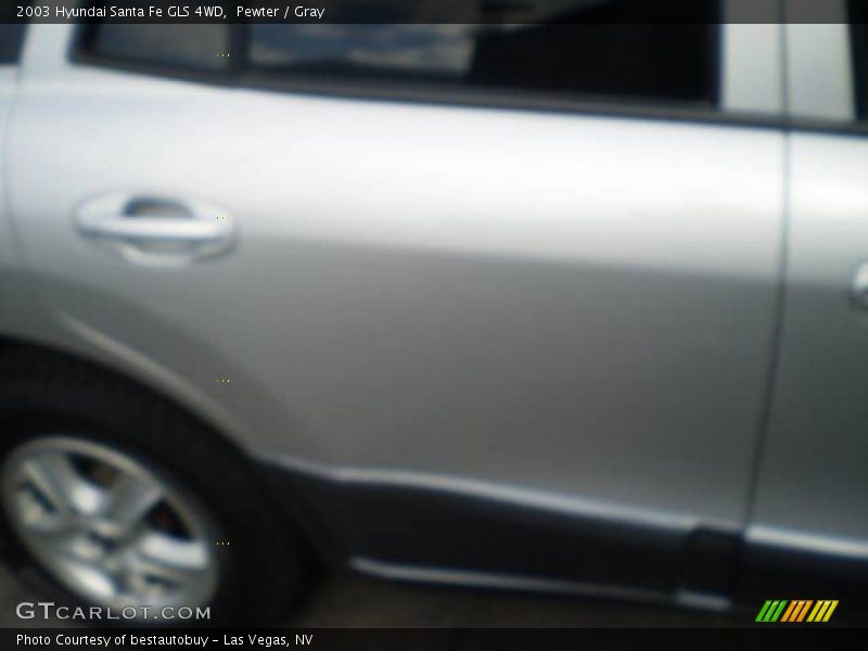 Pewter / Gray 2003 Hyundai Santa Fe GLS 4WD