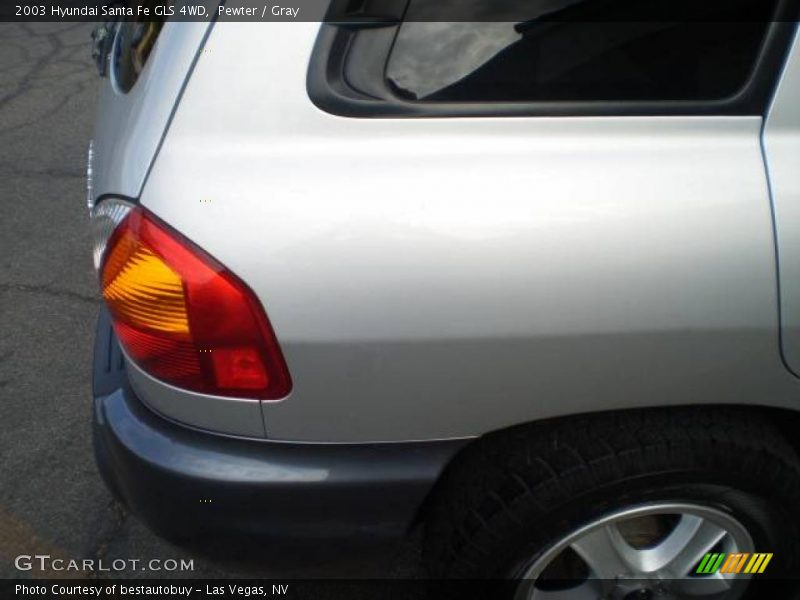 Pewter / Gray 2003 Hyundai Santa Fe GLS 4WD