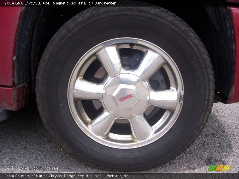 Magnetic Red Metallic / Dark Pewter 2004 GMC Envoy SLE 4x4