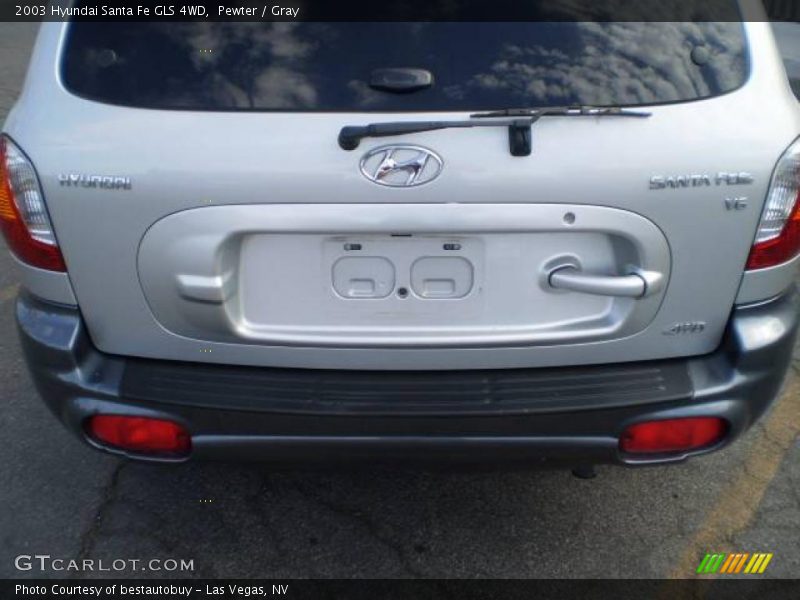 Pewter / Gray 2003 Hyundai Santa Fe GLS 4WD