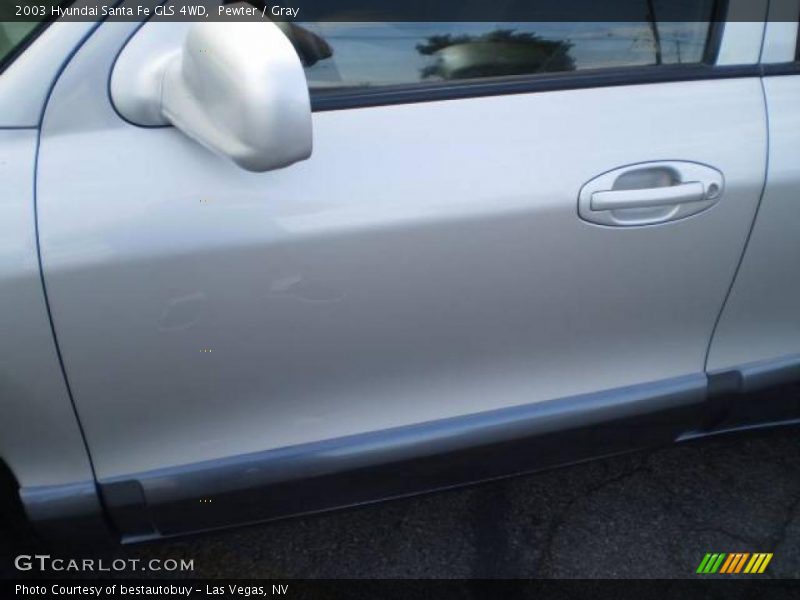 Pewter / Gray 2003 Hyundai Santa Fe GLS 4WD