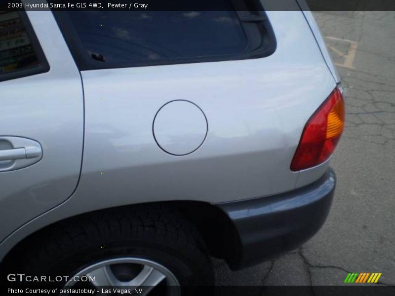 Pewter / Gray 2003 Hyundai Santa Fe GLS 4WD