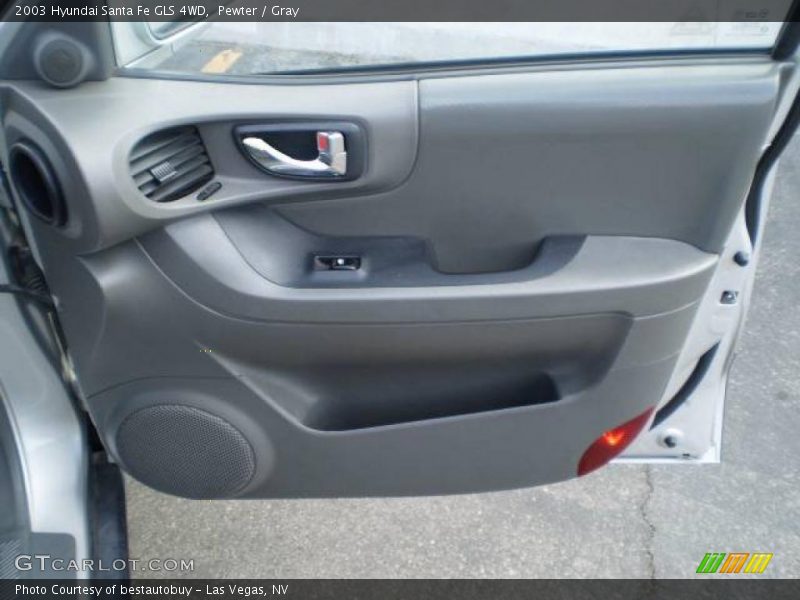 Pewter / Gray 2003 Hyundai Santa Fe GLS 4WD