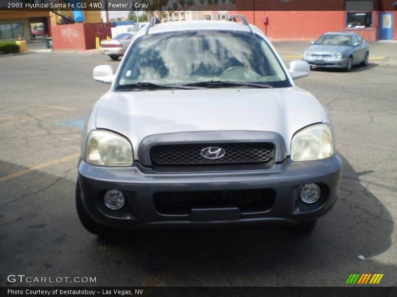 Pewter / Gray 2003 Hyundai Santa Fe GLS 4WD