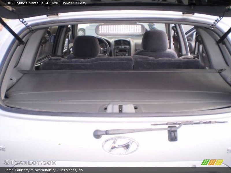 Pewter / Gray 2003 Hyundai Santa Fe GLS 4WD