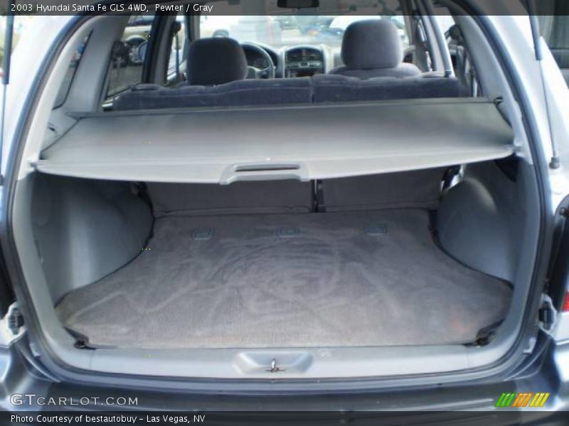 Pewter / Gray 2003 Hyundai Santa Fe GLS 4WD