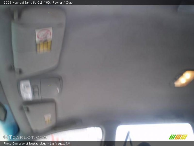 Pewter / Gray 2003 Hyundai Santa Fe GLS 4WD