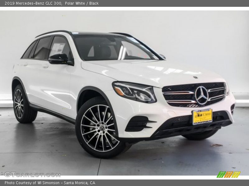 Polar White / Black 2019 Mercedes-Benz GLC 300