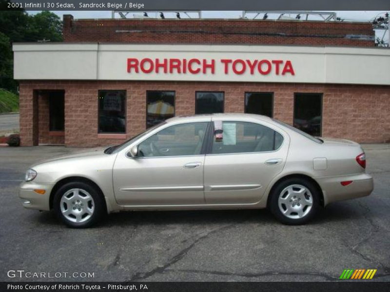 Sandrock Beige / Beige 2001 Infiniti I 30 Sedan