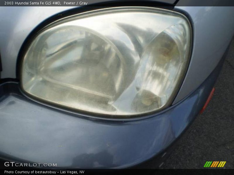 Pewter / Gray 2003 Hyundai Santa Fe GLS 4WD