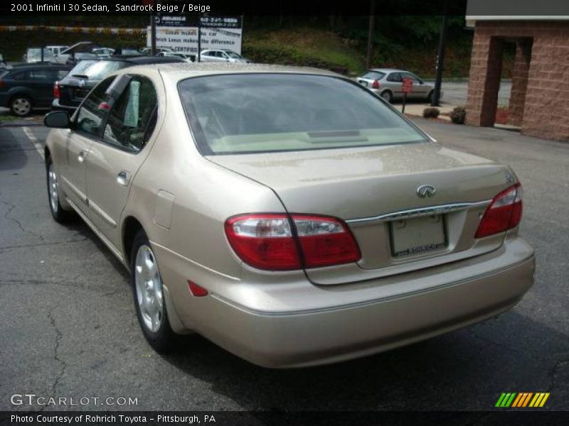 Sandrock Beige / Beige 2001 Infiniti I 30 Sedan