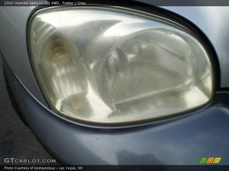 Pewter / Gray 2003 Hyundai Santa Fe GLS 4WD