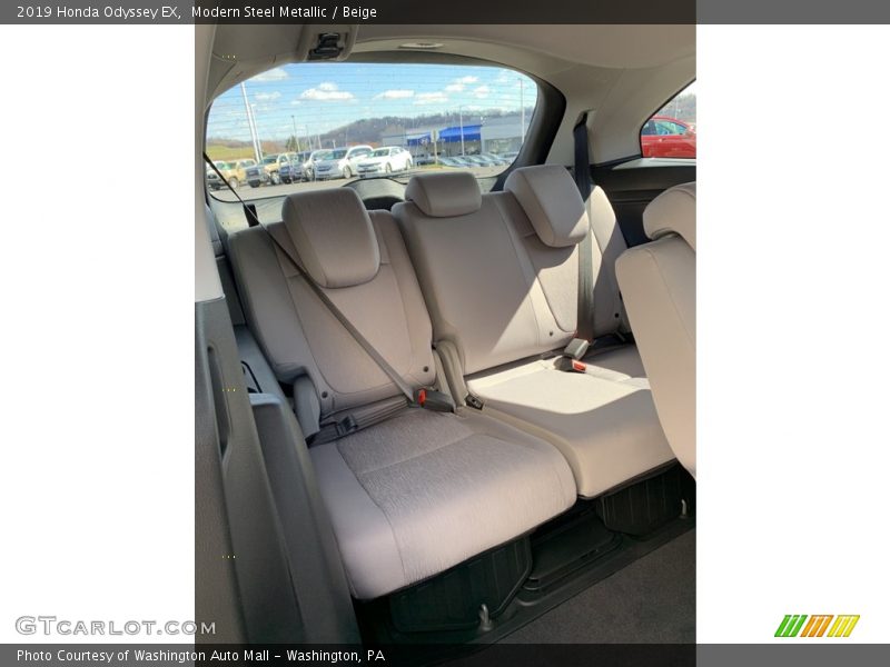 Modern Steel Metallic / Beige 2019 Honda Odyssey EX