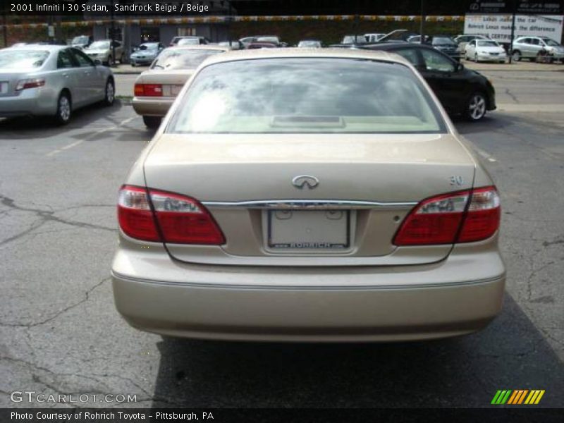 Sandrock Beige / Beige 2001 Infiniti I 30 Sedan