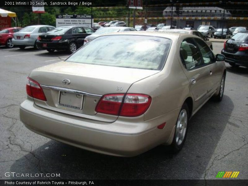 Sandrock Beige / Beige 2001 Infiniti I 30 Sedan