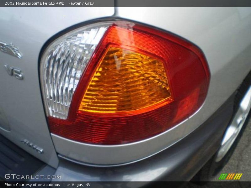 Pewter / Gray 2003 Hyundai Santa Fe GLS 4WD