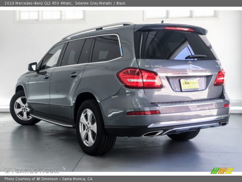 Selenite Grey Metallic / Black 2019 Mercedes-Benz GLS 450 4Matic