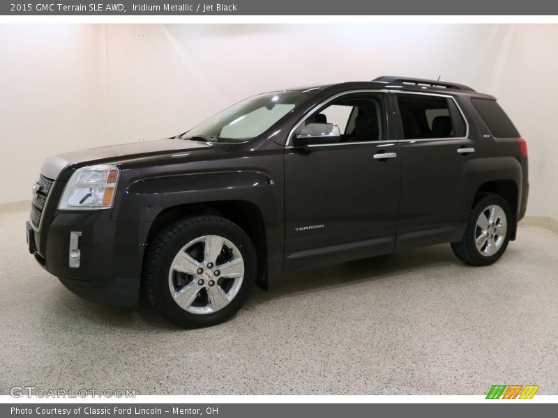 Iridium Metallic / Jet Black 2015 GMC Terrain SLE AWD
