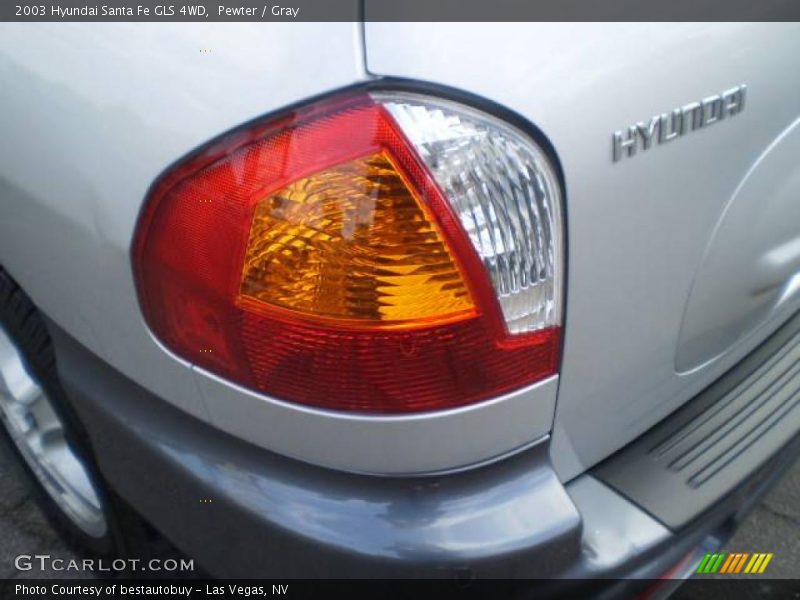 Pewter / Gray 2003 Hyundai Santa Fe GLS 4WD