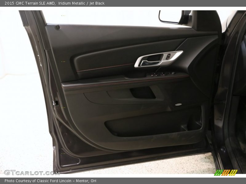 Iridium Metallic / Jet Black 2015 GMC Terrain SLE AWD