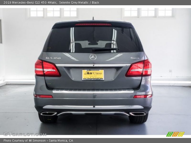 Selenite Grey Metallic / Black 2019 Mercedes-Benz GLS 450 4Matic