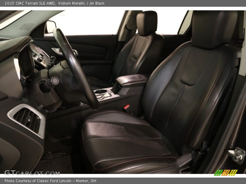 Iridium Metallic / Jet Black 2015 GMC Terrain SLE AWD
