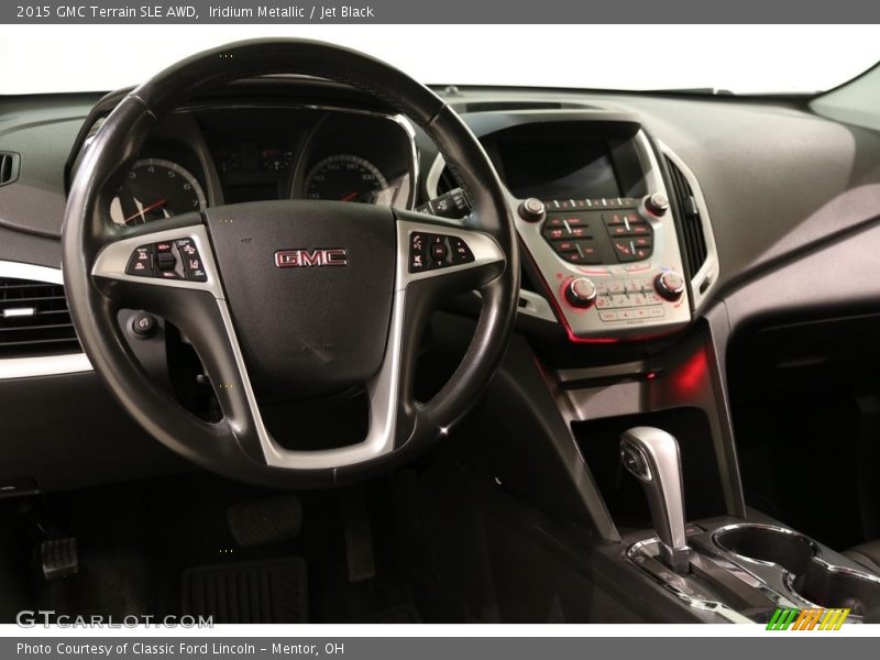 Iridium Metallic / Jet Black 2015 GMC Terrain SLE AWD