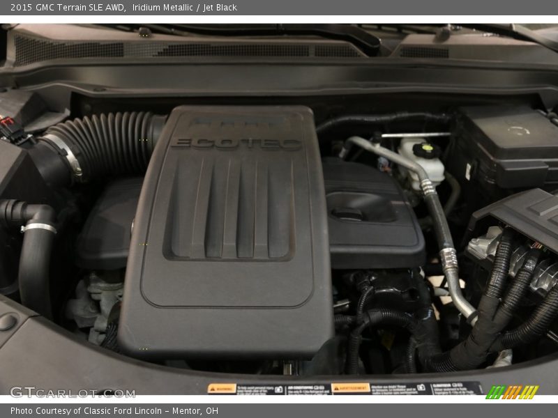 Iridium Metallic / Jet Black 2015 GMC Terrain SLE AWD