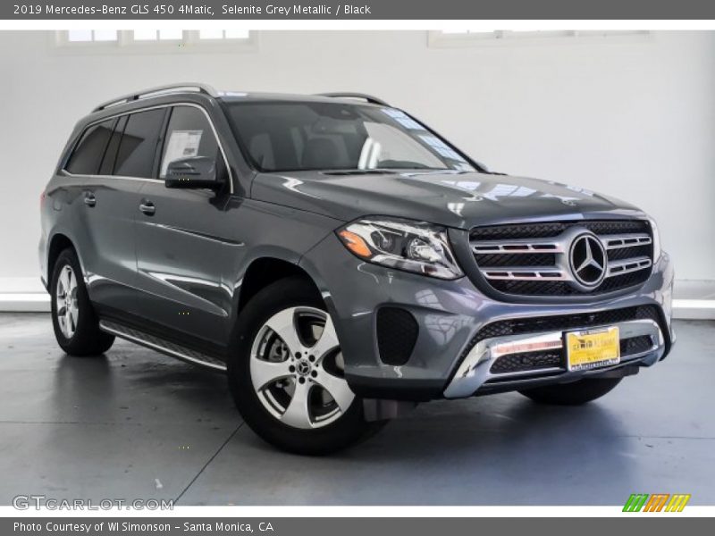 Selenite Grey Metallic / Black 2019 Mercedes-Benz GLS 450 4Matic