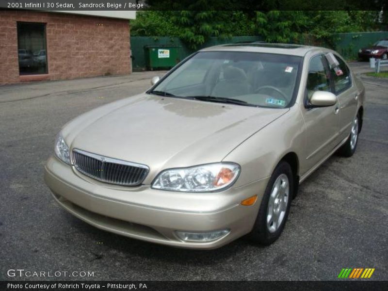 Sandrock Beige / Beige 2001 Infiniti I 30 Sedan