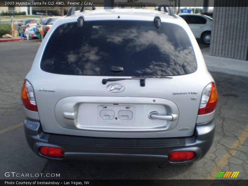 Pewter / Gray 2003 Hyundai Santa Fe GLS 4WD