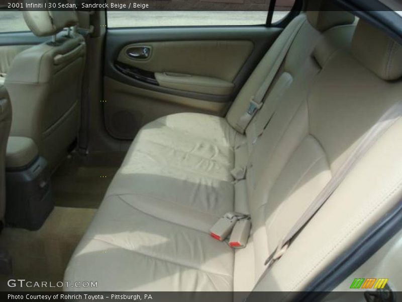 Sandrock Beige / Beige 2001 Infiniti I 30 Sedan