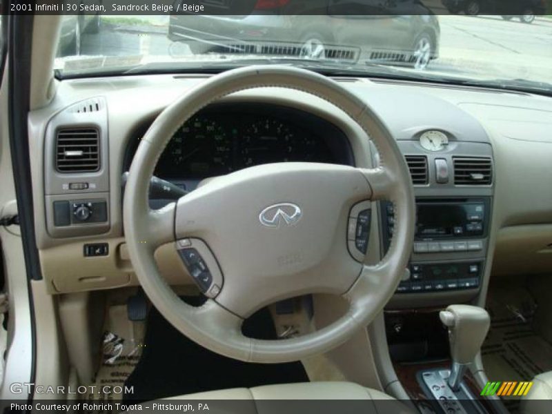 Sandrock Beige / Beige 2001 Infiniti I 30 Sedan