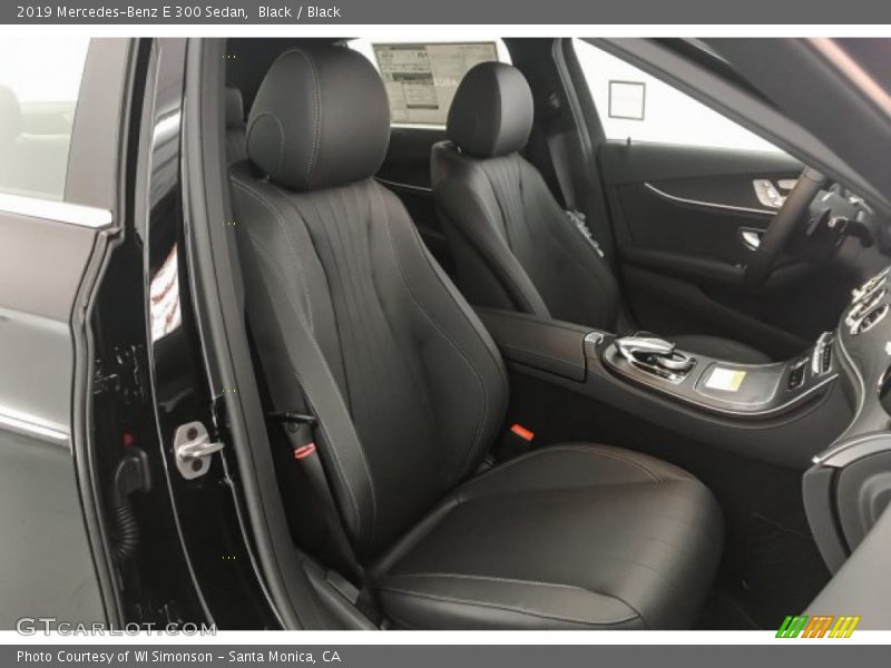 Black / Black 2019 Mercedes-Benz E 300 Sedan