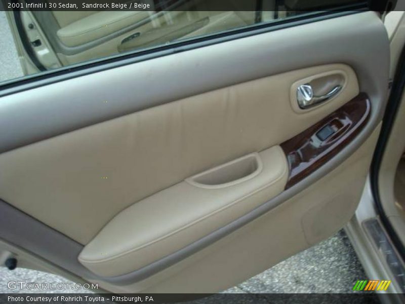 Sandrock Beige / Beige 2001 Infiniti I 30 Sedan