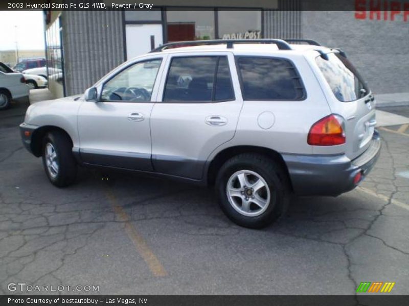 Pewter / Gray 2003 Hyundai Santa Fe GLS 4WD