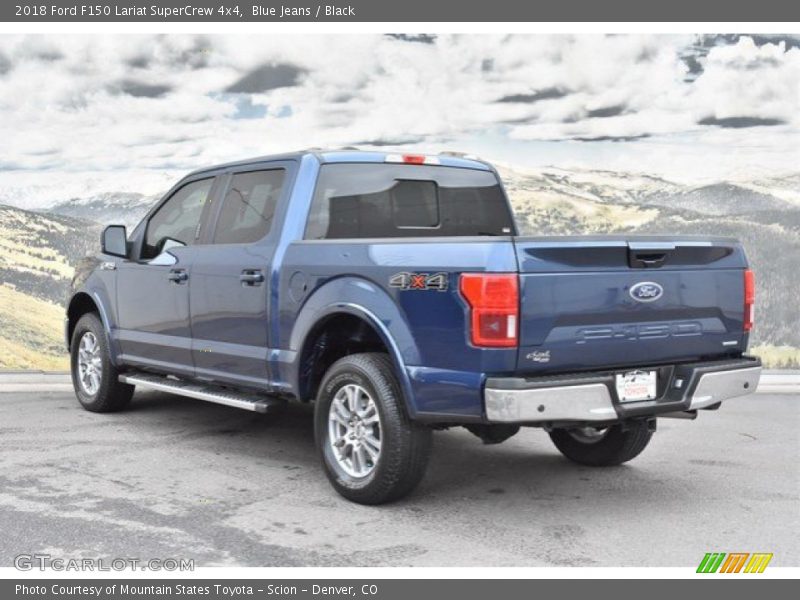 Blue Jeans / Black 2018 Ford F150 Lariat SuperCrew 4x4