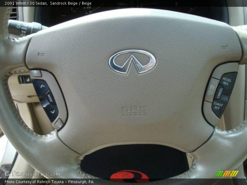 Sandrock Beige / Beige 2001 Infiniti I 30 Sedan