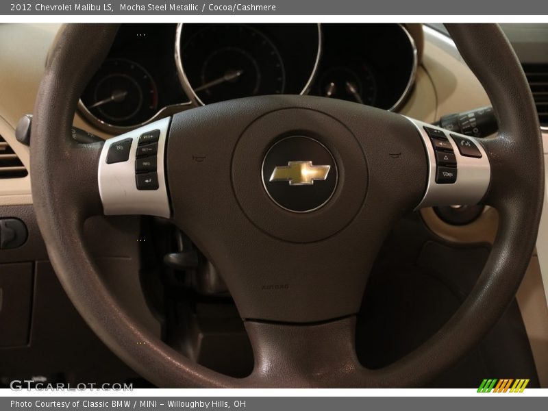 Mocha Steel Metallic / Cocoa/Cashmere 2012 Chevrolet Malibu LS