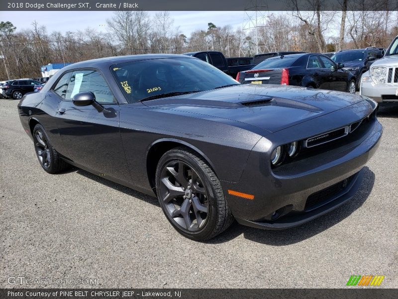 Granite / Black 2018 Dodge Challenger SXT