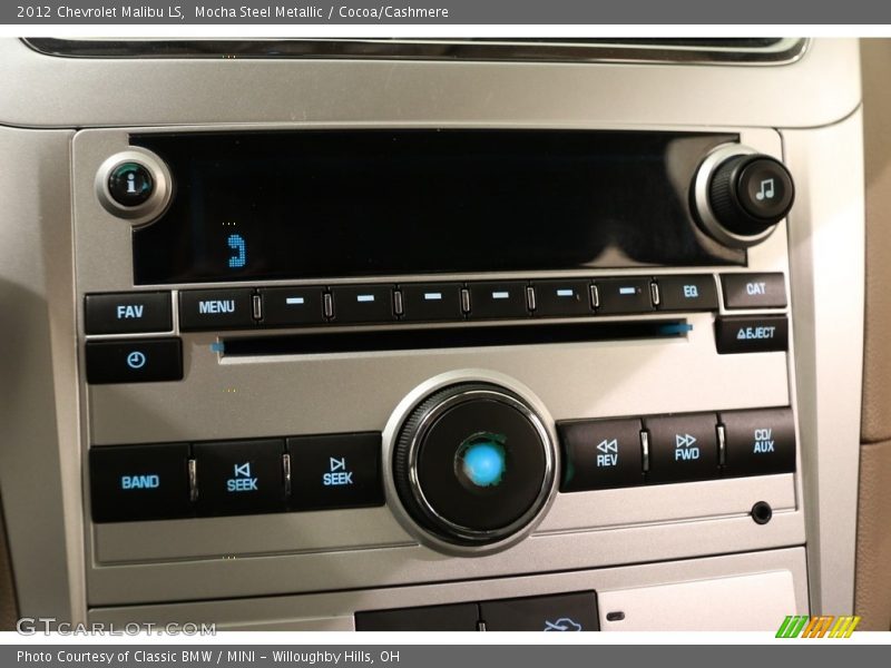 Mocha Steel Metallic / Cocoa/Cashmere 2012 Chevrolet Malibu LS