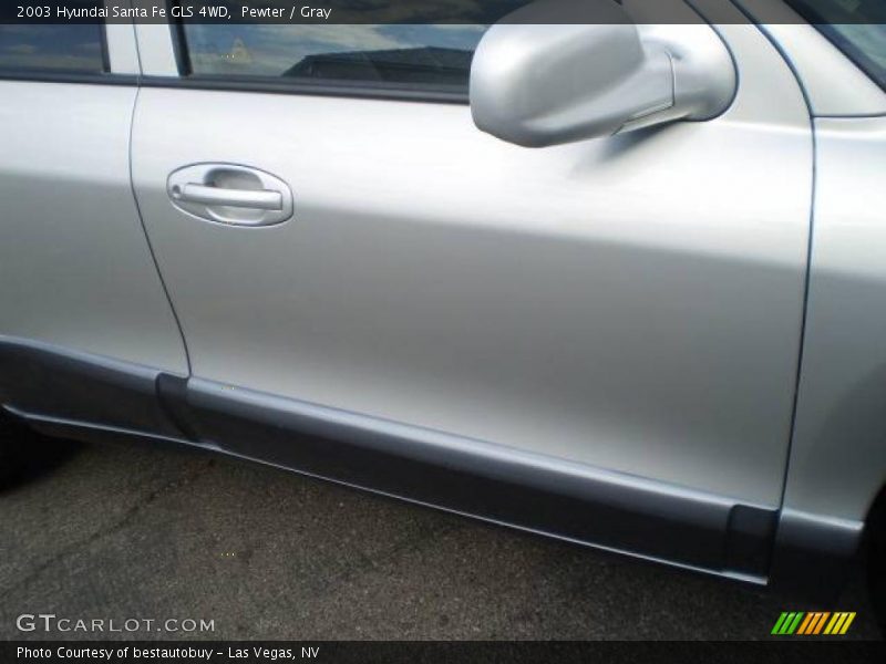 Pewter / Gray 2003 Hyundai Santa Fe GLS 4WD