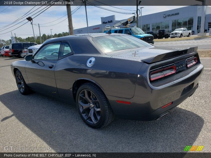 Granite / Black 2018 Dodge Challenger SXT