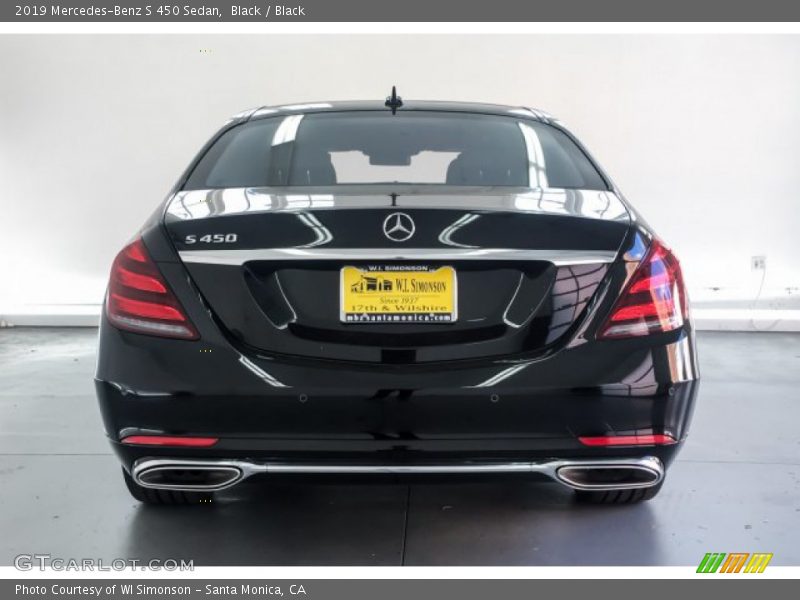 Black / Black 2019 Mercedes-Benz S 450 Sedan